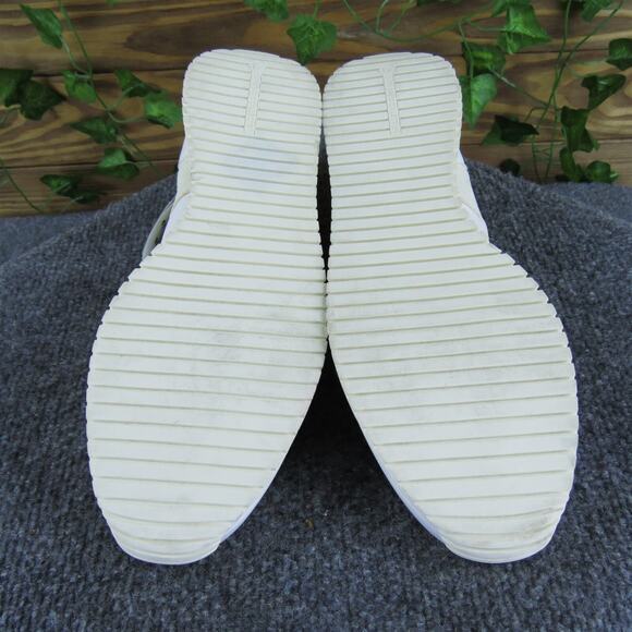 Zara Women's Basic Collection Sneaker White Synthetic 10 Medium Gently Used 2025 - Picture 6 of 6